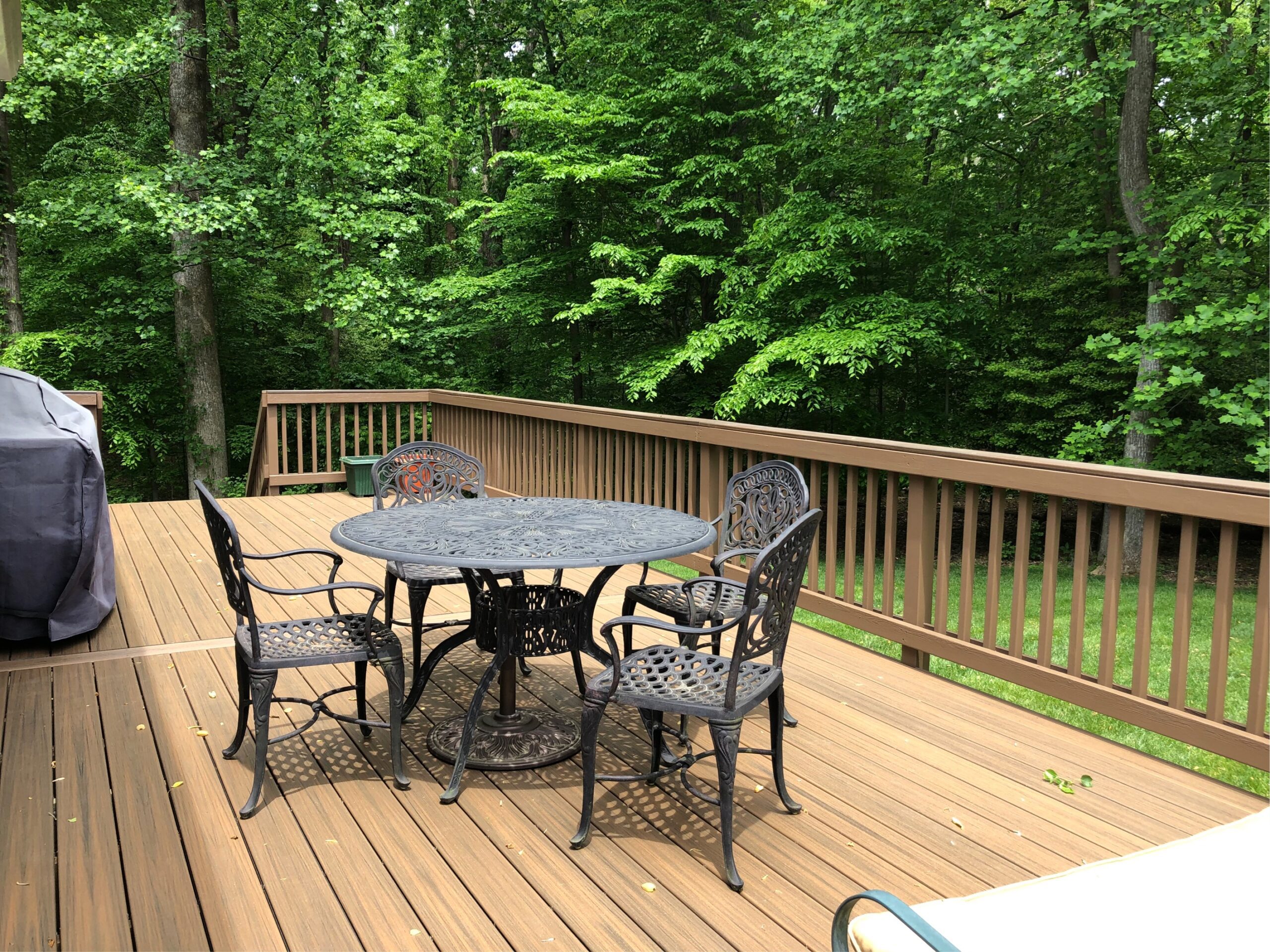 composite deck remodel