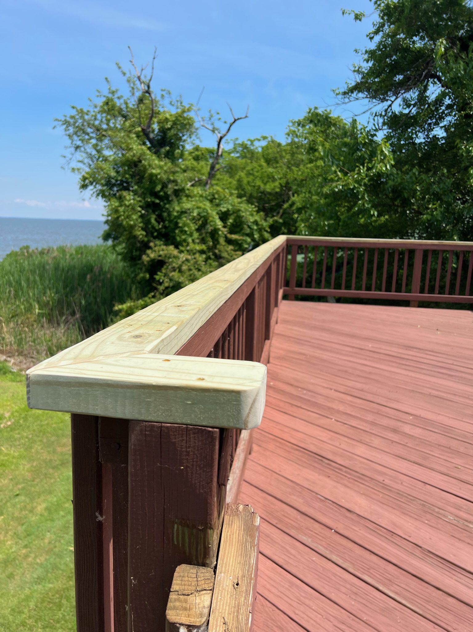 deck hand railing repair annapolis